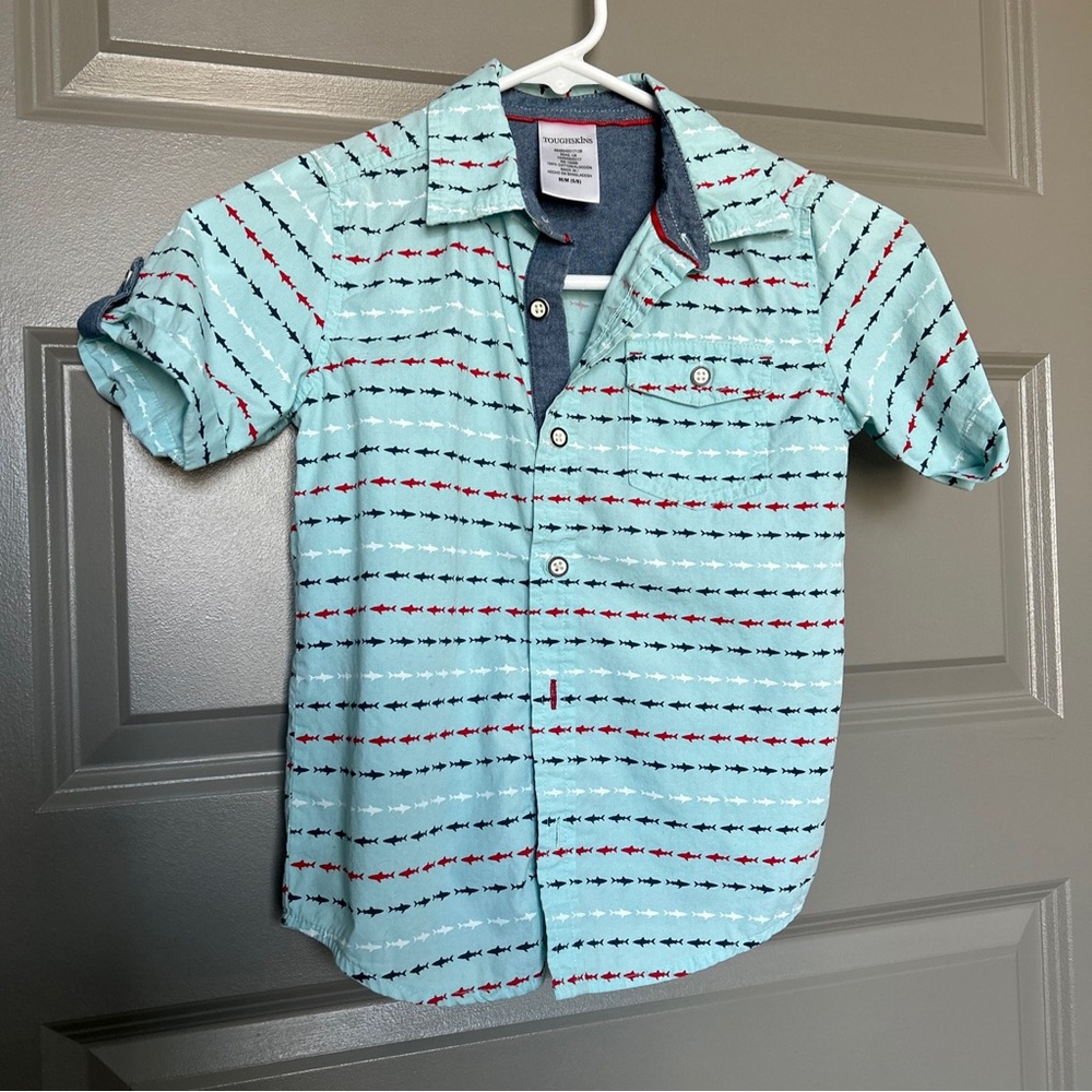 Toughskins boys shark shirt